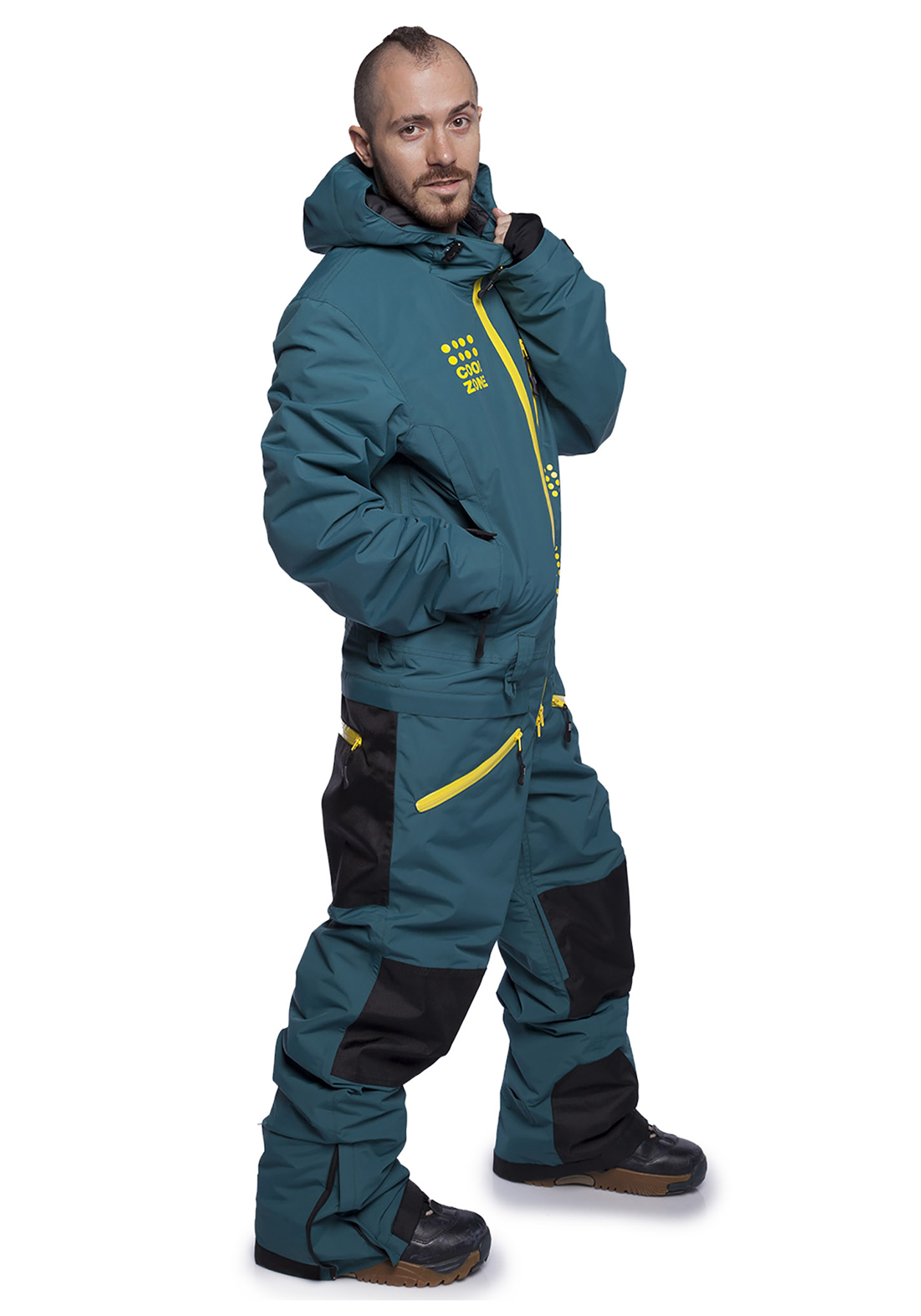 COOL ZONE KITE сноубордический комбинезон мужской болотный - 5
