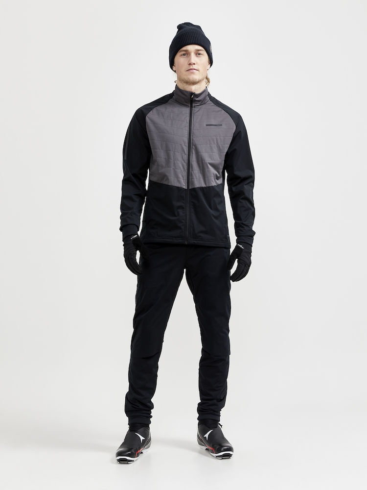 Мужской лыжный костюм Craft Adv Storm black-grey