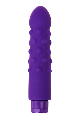Нереалистичный вибратор A-Toys by TOYFA Dowk, силикон, фиолетовый, 17 см