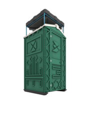 Мобильная душевая кабина ECOSTYLE Экогрупп(1200x1100x2550см;80кг;зеленый) - арт.560151
