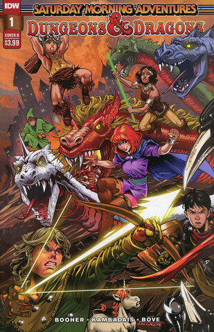 Dungeons & Dragons Saturday Morning Adventures 2 #1 (Cover B)