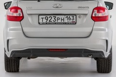 Бампер задний лифтбэк на Lada Granta