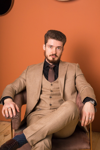 Костюм мужской - тройка Slim Fit Tossaro 11/128