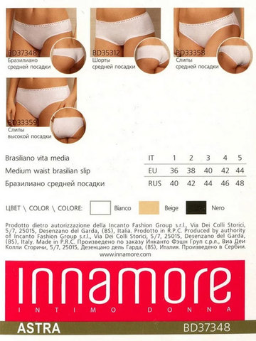 Женские трусы BD 37348 Innamore