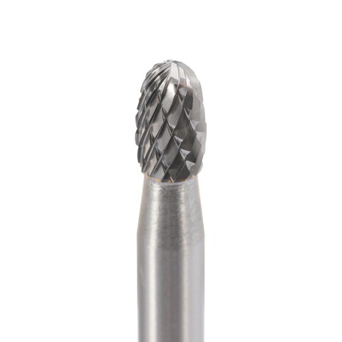 Бор-фреза твердосплавная E(TRE) 6,0x10x37x3мм HM H-Tools 116243HT