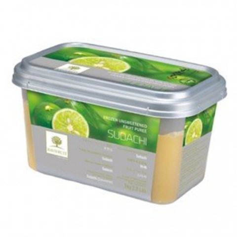 ПЮРЕ свежемороженое лайм 10% сахара 1 кг, RAVIFRUIT, ФРАНЦИЯ