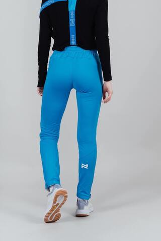 Nordski Premium разминочные лыжные брюки женские blue