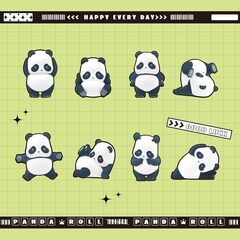 Случайная фигурка 52TOYS Panda Roll:Daily Series 2