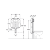 Roca Basic Tank 890080200 Бачок скрытого монтажа