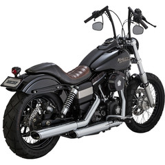 VANCE & HINES MUFFLER EC FXD FXDB CHR MUFFLER EC TWIN SLASH SLIP-ONS CHROME