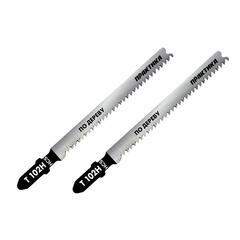 Пилки для лобзика по дереву, ДСП ПРАКТИКА тип T102H 100 х 75 мм, чистый  рез, HCS (2шт.) (649-196)