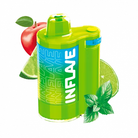INFLAVE SPIN 8000 Лайм Яблоко Мята - Lime Apple Mint