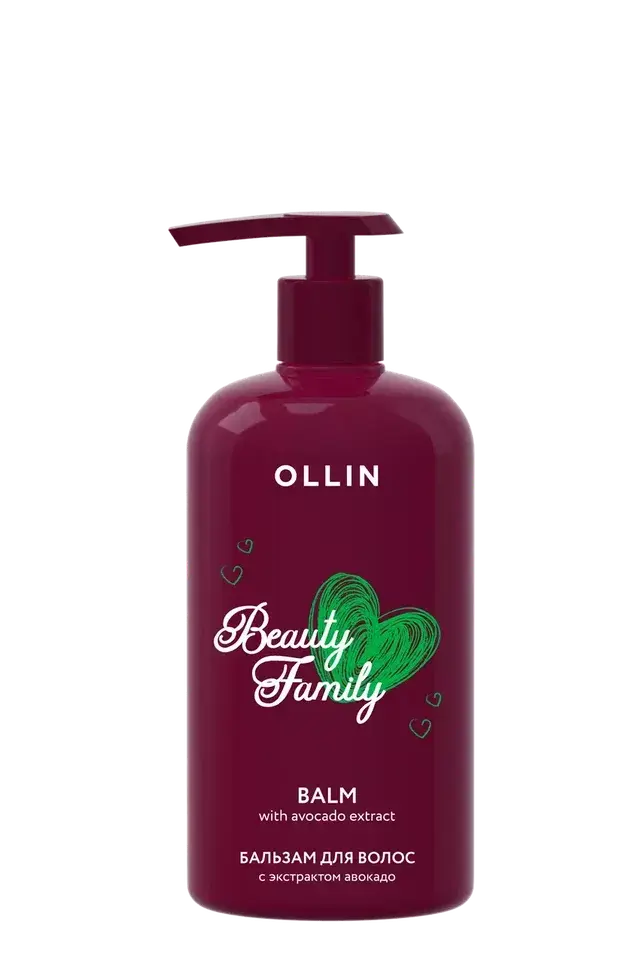 Бальзам с экстрактом авокадо OLLIN Beauty Family 500мл