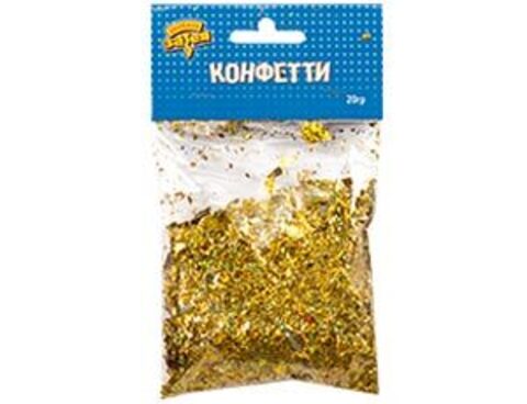Конфетти Микс голограф золото 20гр