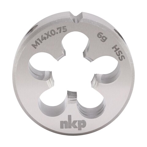 Плашка М14х0,75 DINEN22568 HSS 6g 38х10мм NKP 240144N