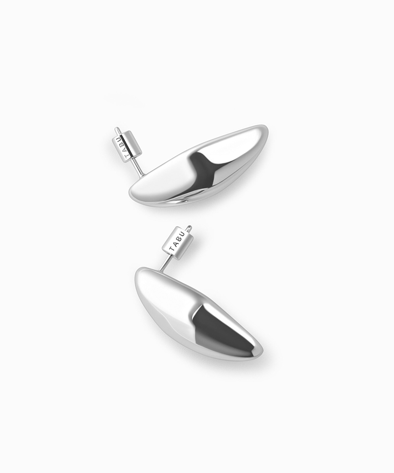 Серьги ROMB silver