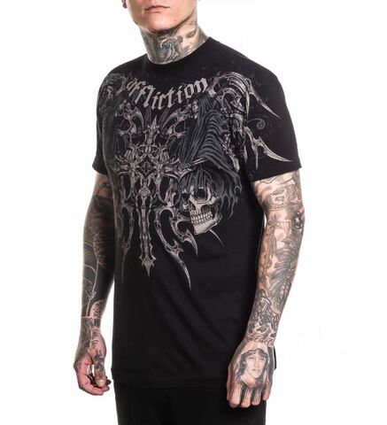 Affliction | Футболка мужская Haunted Passage Tee A28202 слева