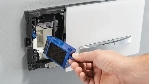 Вставной блок для смывных бачков скрытого монтажа Geberit DuoFresh Stick