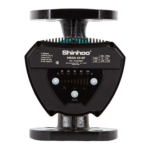 Циркуляционный насос SHINHOO MEGA 40-6F 220, 71121005