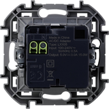 Зарядное устройство с двумя USB-разьемами A-C 240В/5В 3000мА - Legrand Inspiria - белый — фото 3