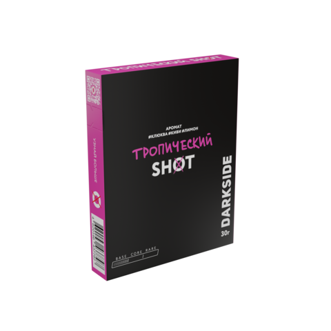 М. Табак для кальяна Dark Side Shot Тропический (Клюква, лимон, киви) 25/30гр