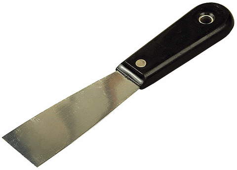 STAYER MAXFlat, 40 мм, пластиковая ручка, стальной, шпатель (1003-040)