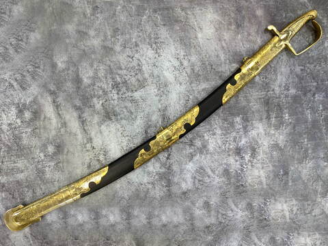 Сабля Гусарская образец 1797г., украшенная Р24У