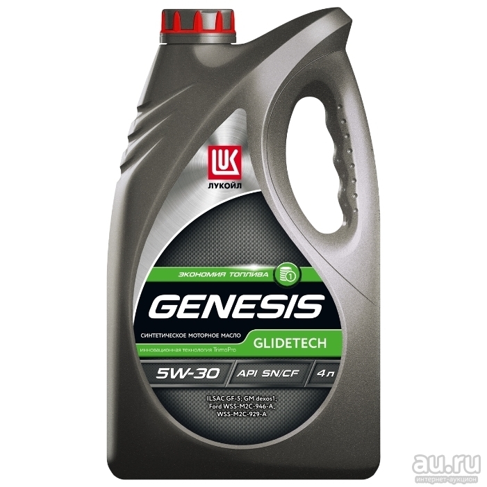 Лукойл Genesis Glidetech 5W-30 - Синтетическое моторное масло