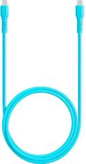 Кабель TTEC USB-C - USB-C 60W PD/QC Fast Charging/Data Cable, неоновый синий