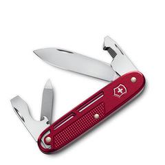 Фото Нож перочинный Victorinox Synergy Alox, 7 функций, сталь 1.4110, рукоять алюминий, красный