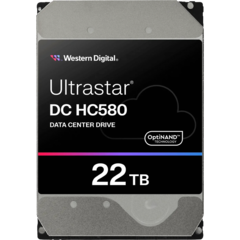 Диск HDD WD 22TB Ultrastar DC HC580 SATA Server 7200 6Gb/s 512MB