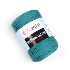 Пряжа YarnArt Macrame Cotton, Морская волна