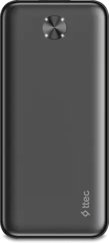 Внешний аккумулятор TTEC ReCharger 10000mAh 2*USB-A&USB-C 10,5W Powerbank, черный