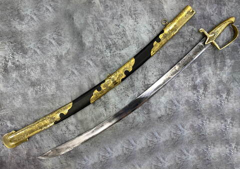Сабля Гусарская образец 1797г., украшенная Р24У