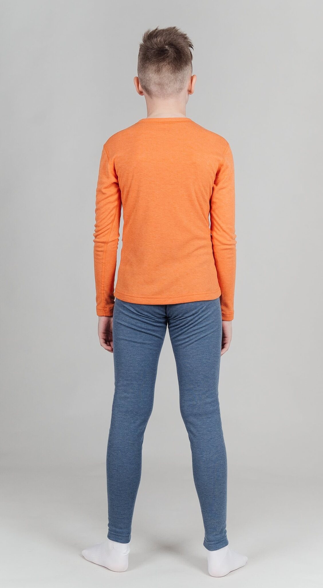 Подростковое термобелье комплект Nordski Soft orange-green - 3