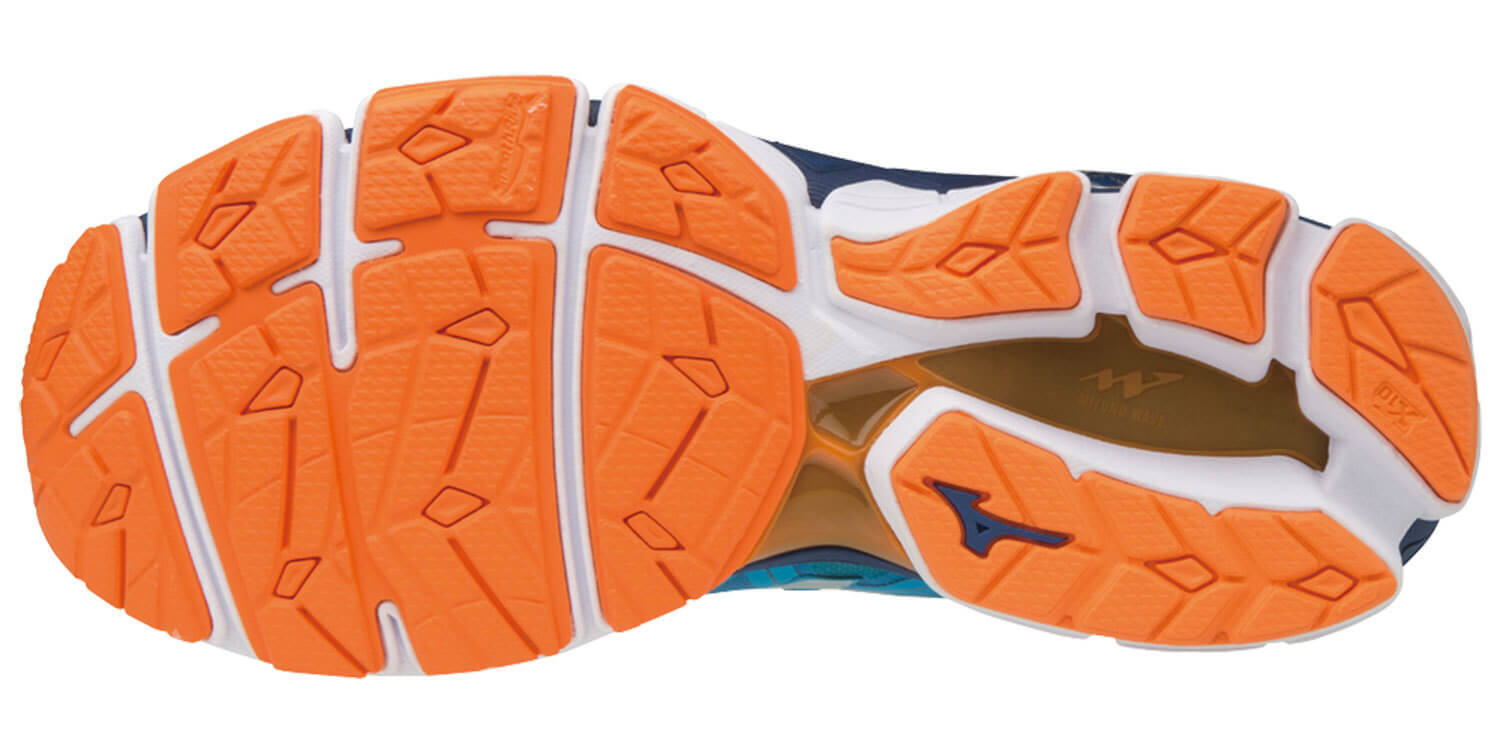 Mizuno Wave Sky 2 кроссовки для бега женские синие - 2