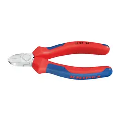Кусачки боковые для пластмассы 125 мм Knipex 72 02 125