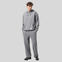 Толстовка Alpha Industries Essential Hoodie Medium Charcoal Heather (Серая)