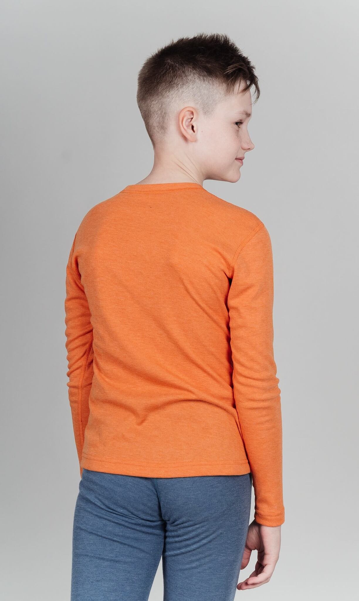 Подростковое термобелье комплект Nordski Soft orange-green - 5
