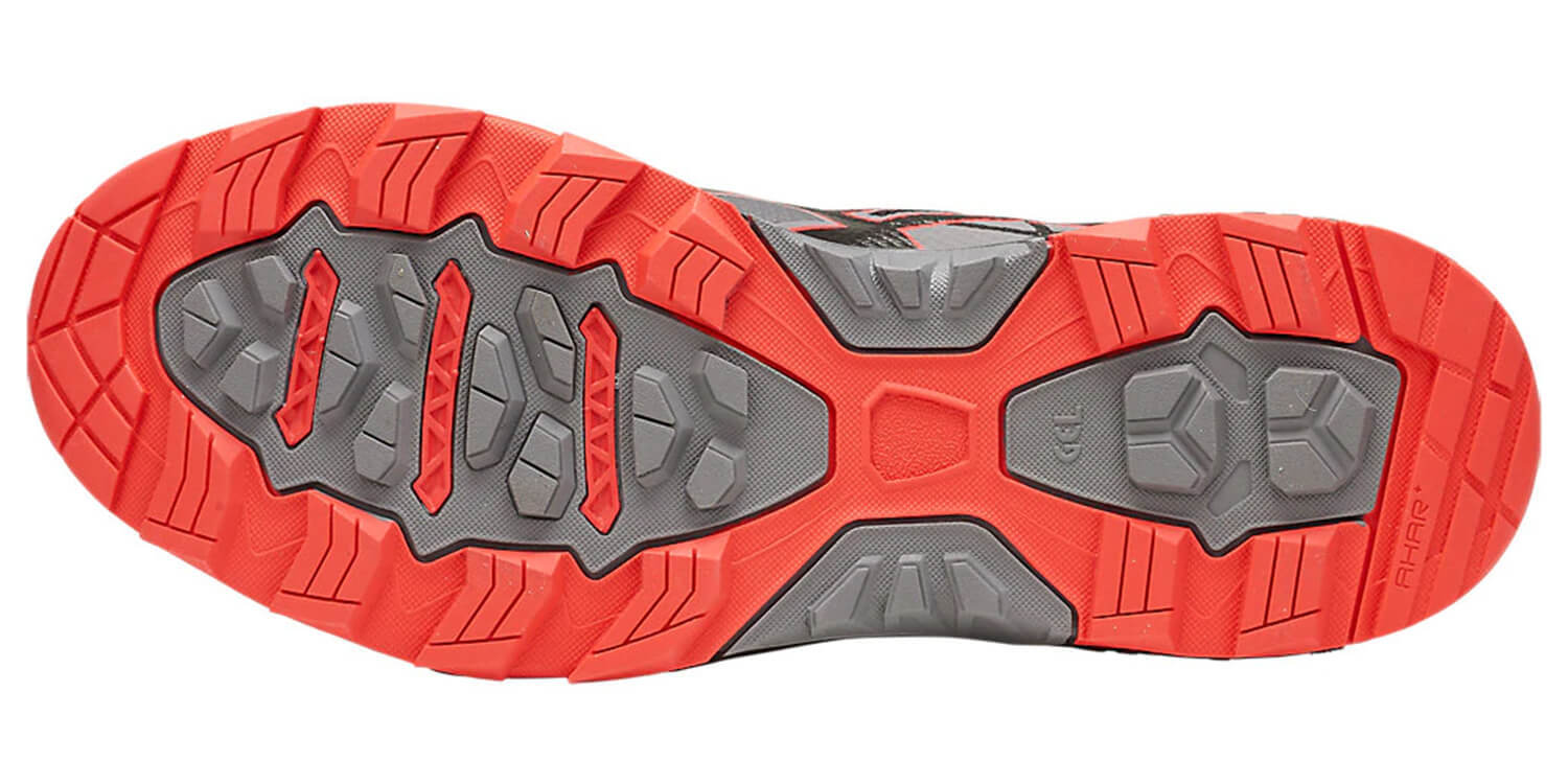 Asics Gel Fujitrabuco 6 мужские кроссовки внедорожники серые - 2
