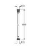 GROHE Silverflex 26334000 Шланг душевой
