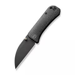 Фото Складной нож WE Knife Banter Wharncliffe Black, сталь CPM S35VN, рукоять микарта