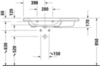 Duravit DuraStyle 2325100060 Раковина мебельная