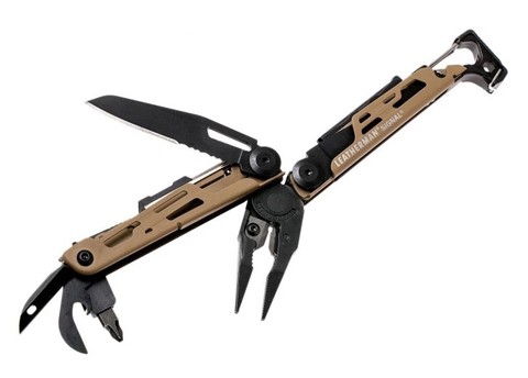 Мультитул Leatherman Signal Coyote, 19 функций, нейлоновый чехол (832404) | Multitool-Leatherman.Ru