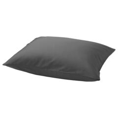 Наволочка IKEA NATTJASMIN (НАТТЭСМИН), Темно-серый, 50х80 см