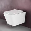 Ceramica Nova CN3007_1002W_1000 Комплект: Подвесной унитаз + Шумоизоляционная панель для инсталляции + Система инсталляции для унитазов с кнопкой смыва