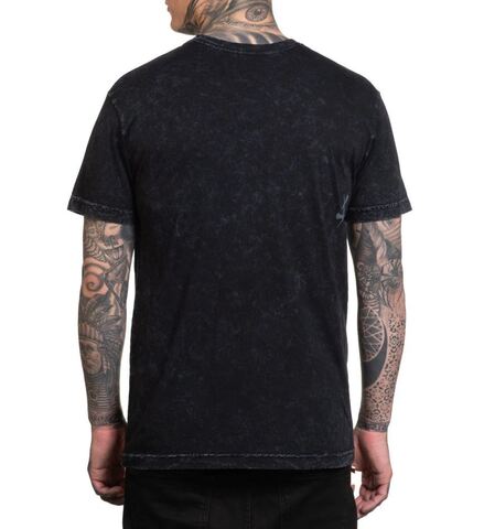 Affliction | Футболка мужская Nordic Frost Tee A26651 сзади