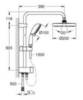 GROHE Tempesta 26454001 Душевая система без смесителя