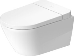 Duravit D-Neo 654000012004300 Унитаз подвесной 370x570 мм, безободковый в комплекте с крышкой-биде, пульт ДУ,функция биде, подогрев, подсветка, 220в, цвет: белый фото