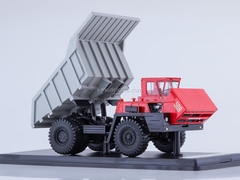 BELAZ-7522 dumper red-gray 1:43 Start Scale Models (SSM)